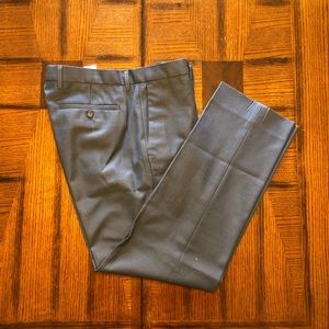 Banana Republic Standard Fit Non-Iron Blue Pant